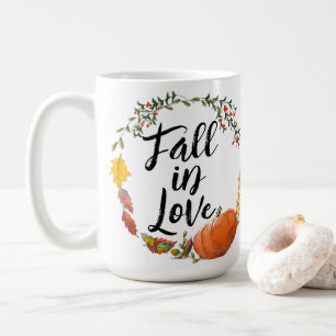 Herfst in liefde koffiemok