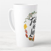 Herfst in liefde latte mok (Linkerhoek)