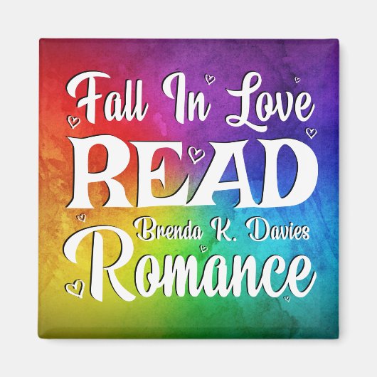 Herfst in liefde Lees Brenda K Davies Romance Magneet (Voorkant)