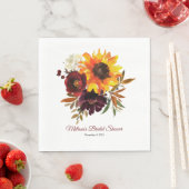 Herfst In Liefde Luncheon Sized Party Servet (Insitu)