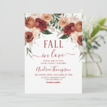 Herfst in Liefde Marsala Bloemen Herfst vrijgezell