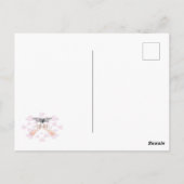 Herfst in liefde met een Cicada in de zomer Briefkaart (Achterkant)