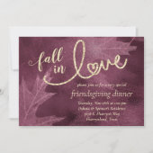 Herfst in liefde met herfst | Mulberry Friendsgivi Kaart (Voorkant)