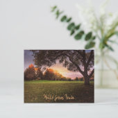 Herfst in liefde met Iowa Post Card Briefkaart (Staand voorkant)