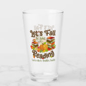 Herfst in liefde met lezen Brenda K Davies boeken Glas (Achterkant)