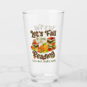 Herfst in liefde met lezen Brenda K Davies boeken Glas (Voorkant)