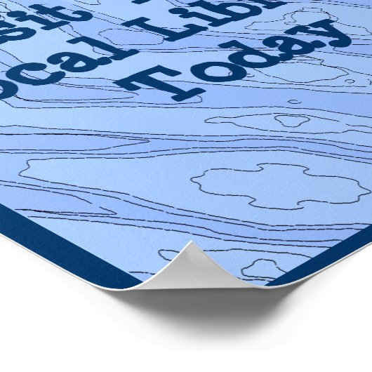 Herfst in liefde met lezen poster (Hoek)