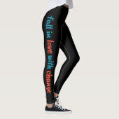 "Herfst in liefde met verandering" Leggings (Rechts)