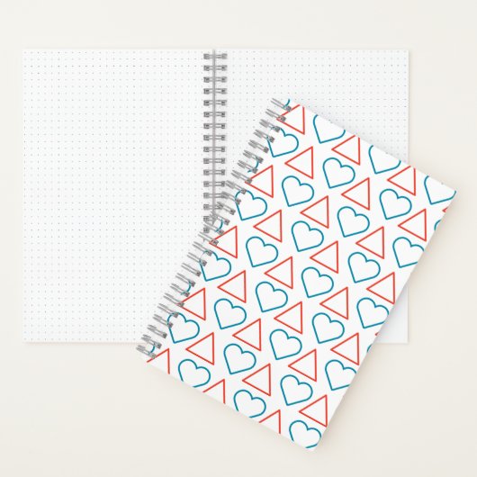 "Herfst in liefde met verandering" Spiral Notitieb Notitieboek (Binnen)