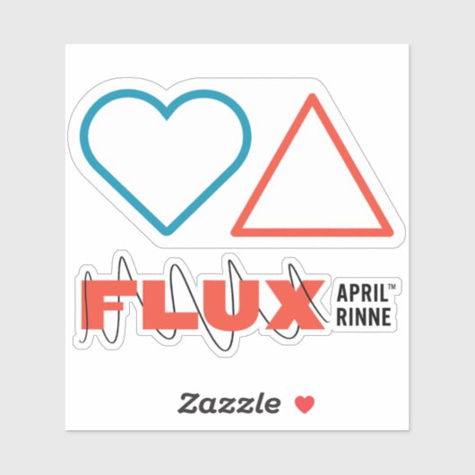 "Herfst in liefde met verandering" Vinyl Sticker (Vel)