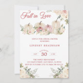 Herfst in liefde minimalistisch Vrijgezellenfeest Kaart (Voorkant)