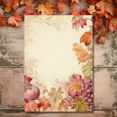 Herfst in liefde mooie herfst  herfst bruiloft bedankkaart