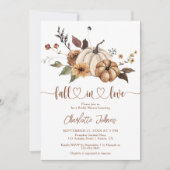Herfst in Liefde Neutraal Bloemen Herfst Vrijgezel Kaart (Voorkant)