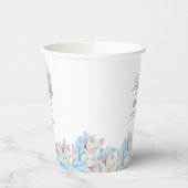 Herfst in Liefde Pastel Blue Pumpkin Vrijgezellenf Papieren Bekers (Links)