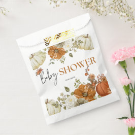 herfst in liefde pompoen bloemige baby shower Uitn Bedankzakje