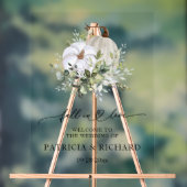 Herfst in liefde Pompoen bruiloft welkom teken Acryl Bord (Neutraal)