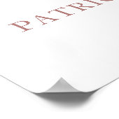 Herfst in liefde Pompoen bruiloft welkom teken Poster (Hoek)