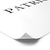 Herfst in liefde Pompoen bruiloft welkom teken Poster (Hoek)