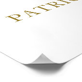 Herfst in liefde Pompoen bruiloft welkom teken Poster (Hoek)