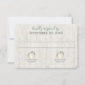 Herfst in liefde pompoen en groenere reactie kaart (Voorkant)