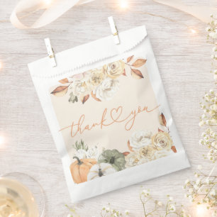 Herfst in Liefde Pompoen Herfst Baby shower Bedankzakje