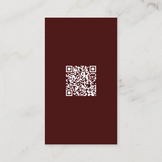 Herfst in Liefde Pompoen Herfst Trouwen QR Code RS Informatiekaartje (Achterkant)