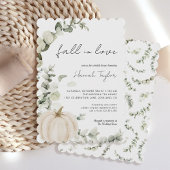 Herfst In Liefde Pompoen Herfst Vrijgezellenfeest Kaart