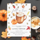 Herfst in Liefde Pompoen Latte Vrijgezellenfeest I Kaart