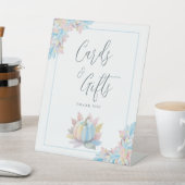 Herfst in Liefde Pompoen Vrijgezellenfeest Kaarten Reclamebord Met Voetstuk (Insitu)