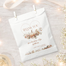 Herfst in liefde Pompoen Wildflower Vrijgezellenfe