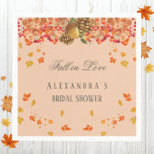 Herfst in Liefde Rustiek Herfst Vrijgezellenfeest Servet