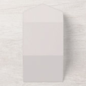 Herfst in liefde rustieke bloemenpompoen herfstbru all in one uitnodiging (Buitenkant)