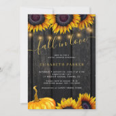 Herfst in Liefde rustieke bloemenschuur hout vrijg Kaart (Voorkant)