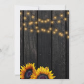 Herfst in Liefde rustieke bloemenschuur hout vrijg Kaart (Achterkant)