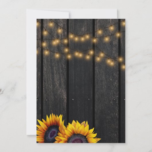 Herfst in Liefde rustieke bloemenschuur hout vrijg Kaart (Achterkant)