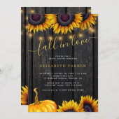 Herfst in Liefde rustieke bloemenschuur hout vrijg Kaart (Voorkant / Achterkant)