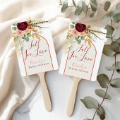 Herfst in Liefde Rustieke Boho Rust Arch Bloemen B Handwaaier