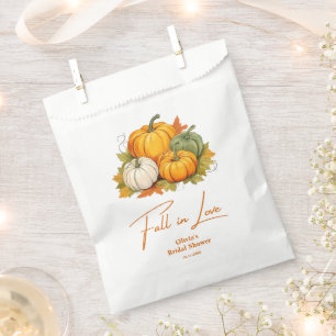 Herfst in Liefde Rustieke Herfst Pompoen Vrijgezel Bedankzakje