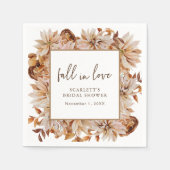 Herfst in liefde servet (Voorkant)