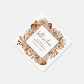 Herfst in liefde servet (Hoek)