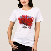 Herfst In Liefde T-shirt Wervelt Roots Puzzel Stuk (Voorkant)