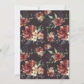 Herfst in Liefde | Uitnodiging tot weduwschap tuss (Achterkant)