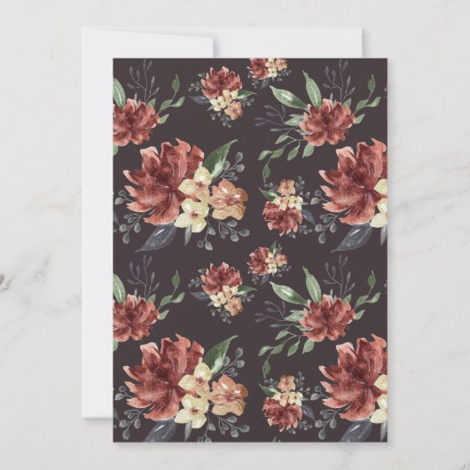 Herfst in Liefde | Uitnodiging tot weduwschap tuss (Achterkant)