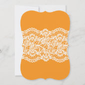 Herfst in liefde verloedering partijuitnodiging kaart (Achterkant)