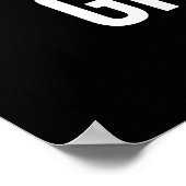 Herfst in liefde voor de korst - succes Motivatie Poster (Hoek)