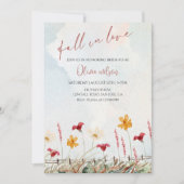 Herfst in liefde Vrijgezellenfeest - bladeren en r Kaart (Voorkant)