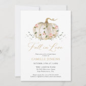 Herfst in Liefde Vrijgezellenfeest Kaart (Voorkant)