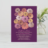 Herfst in Liefde Vrijgezellenfeest Kaart (Staand voorkant)