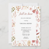 herfst in liefde Vrijgezellenfeest Kaart (Voorkant)