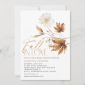 Herfst in Liefde Vrijgezellenfeest Kaart (Voorkant)